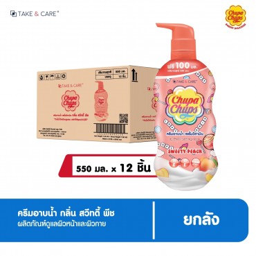 เทคแอนด์แคร์ ครีมอาบน้ำ สวีทตี้พีช 550มล