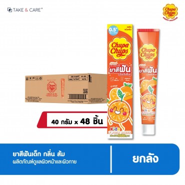 เทคแอนด์แคร์ คิดส์ ยาสีฟัน ส้ม 40ก